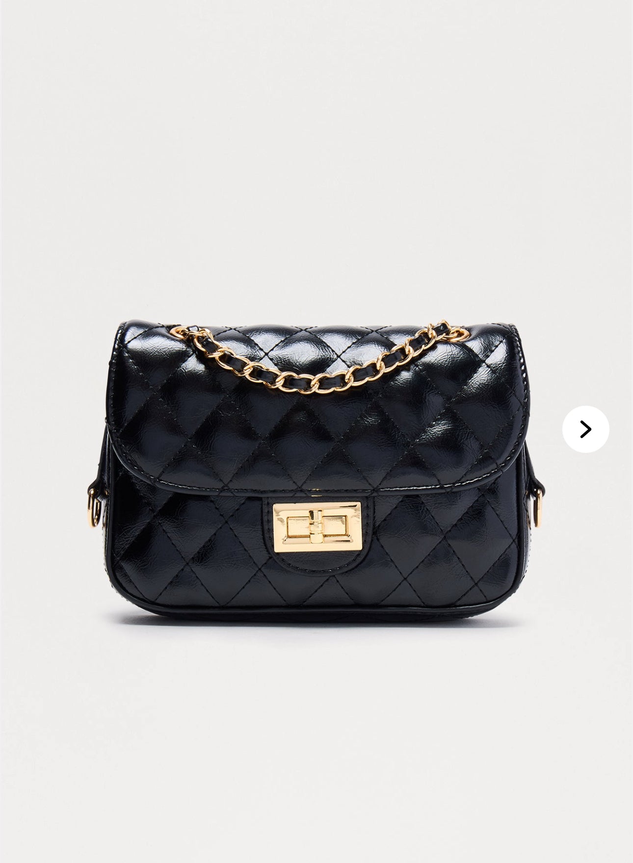 Elegant Black Chanel Inspired Purse