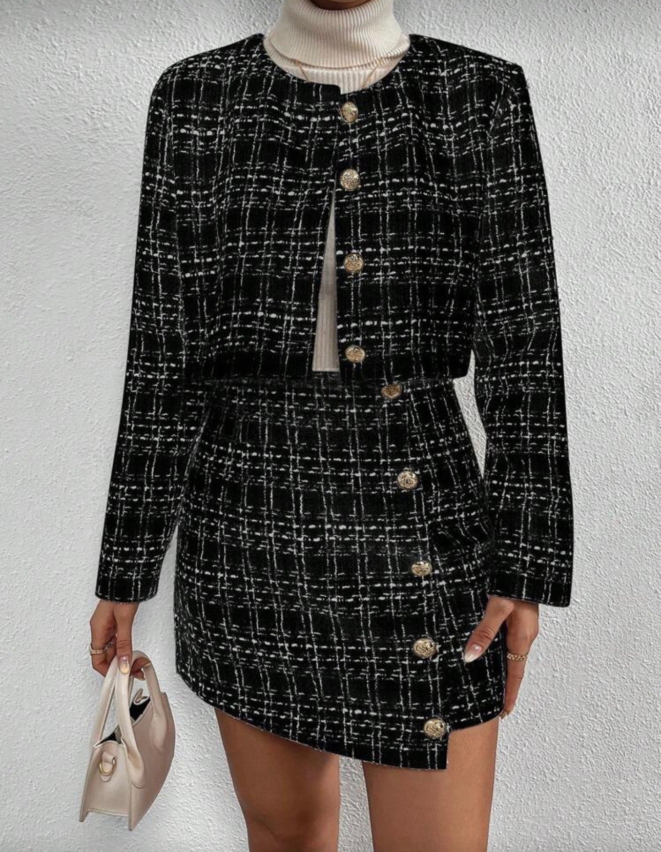 Elsie Kay’s Custom Chanel inspired Two-Piece Set