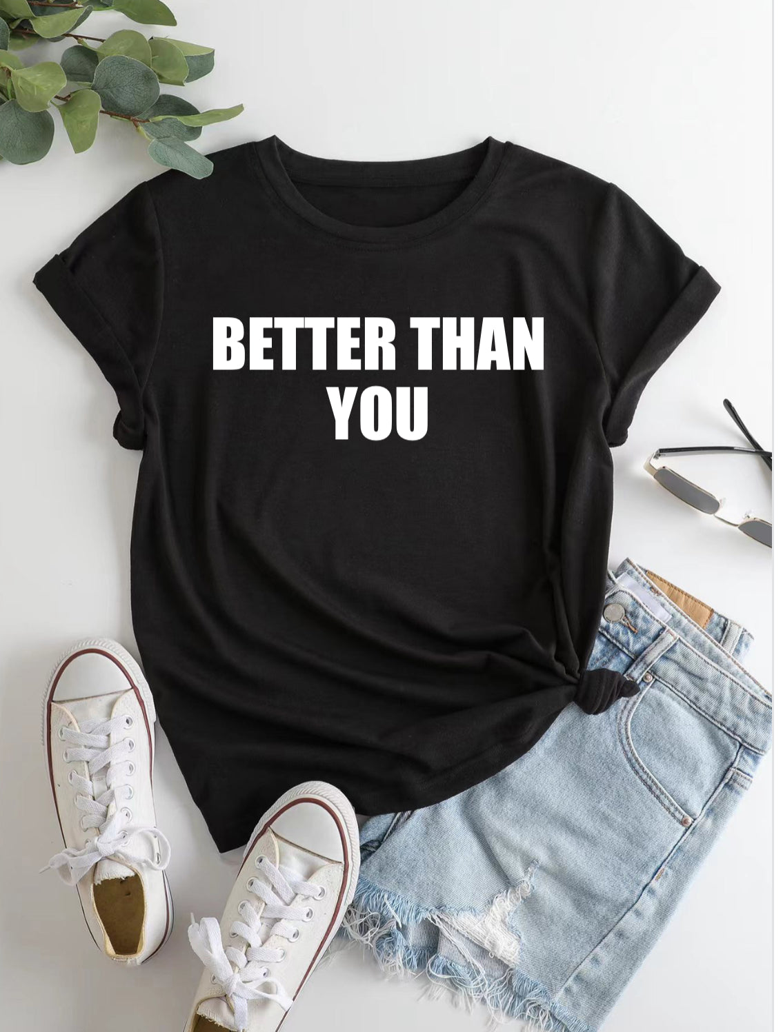 BETTER THAN YOU • baby tee