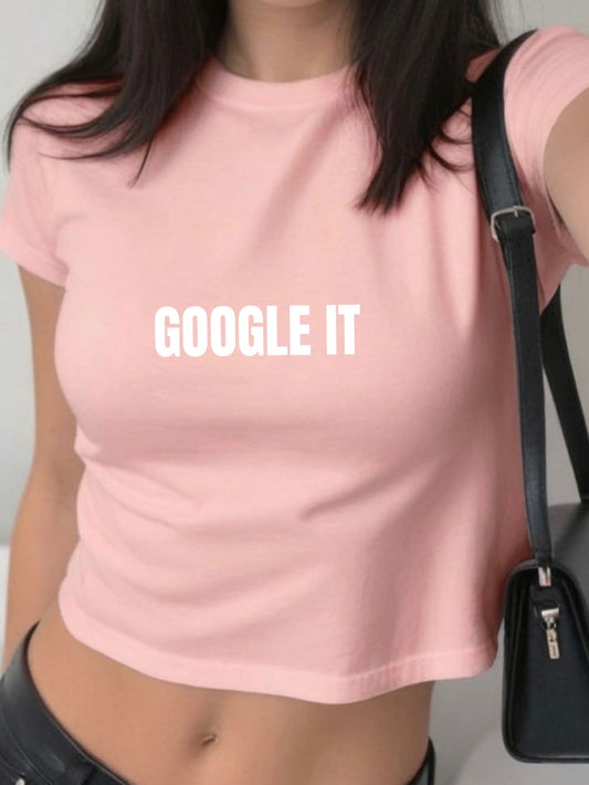 GOOGLE IT • baby tee